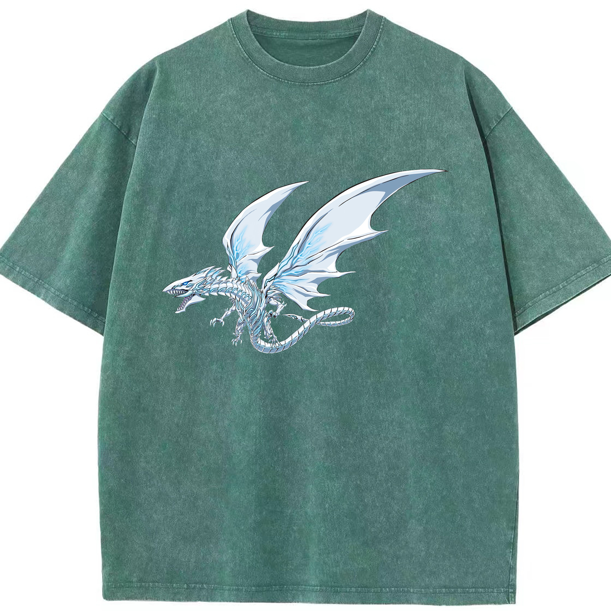 （画像用） 遊☆戯☆王 Yu-Gi-Oh! 綿100% ヴィンテージ風 半袖Tシャツ（フロントプリント）